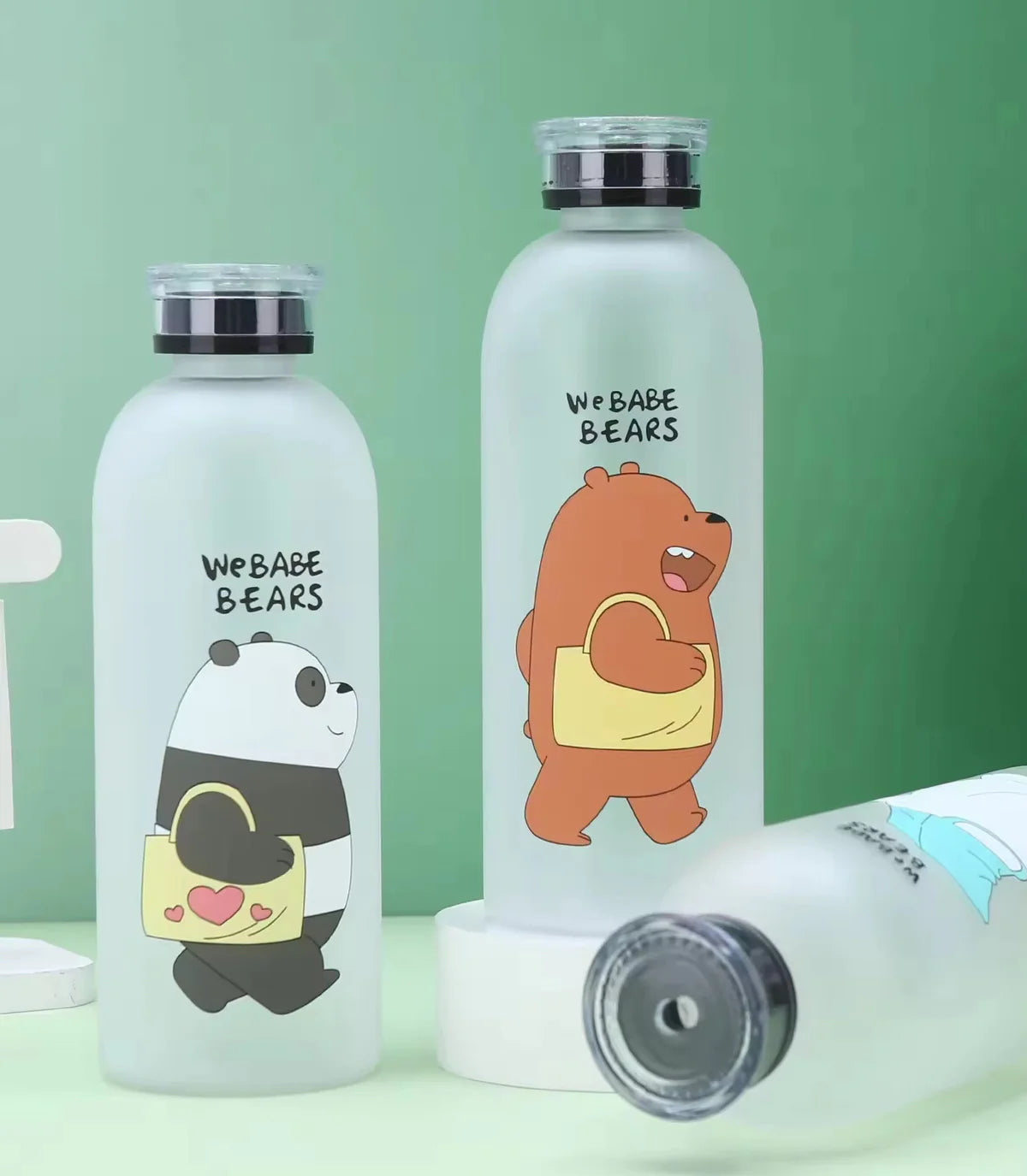 We Bare Bear Water Bottle