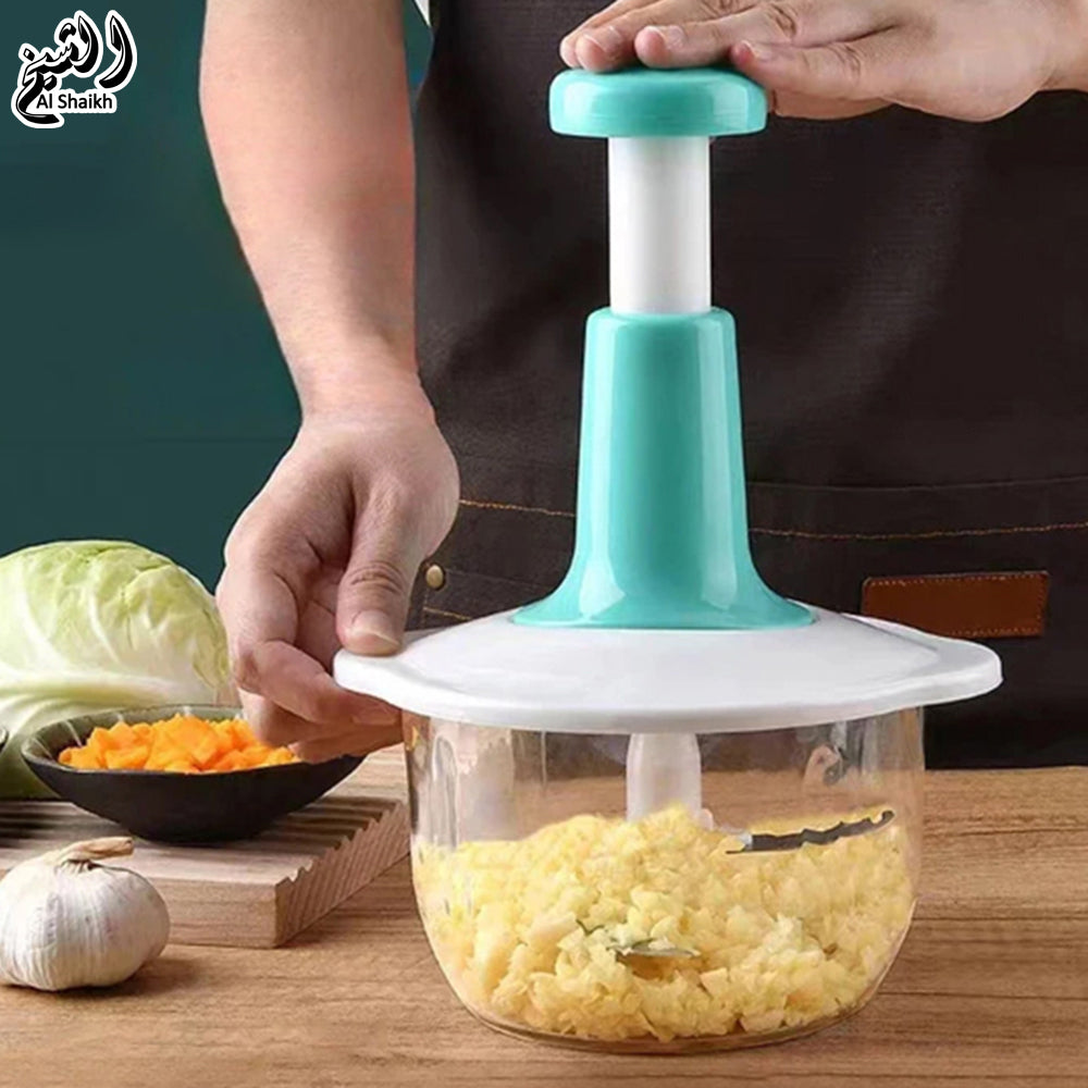 9-in-1 Vegetable push Chopper