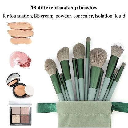 WANTER 13 Pcs Makeup Brushes Set Soft hair