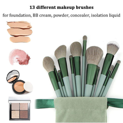 WANTER 13 Pcs Makeup Brushes Set Soft hair