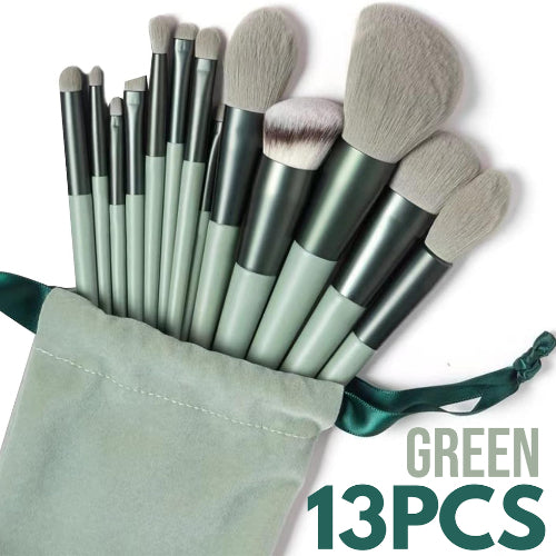 WANTER 13 Pcs Makeup Brushes Set Soft hair