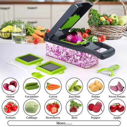 16-in-1 Multifunctional Vegetable Cutter & Slicer |