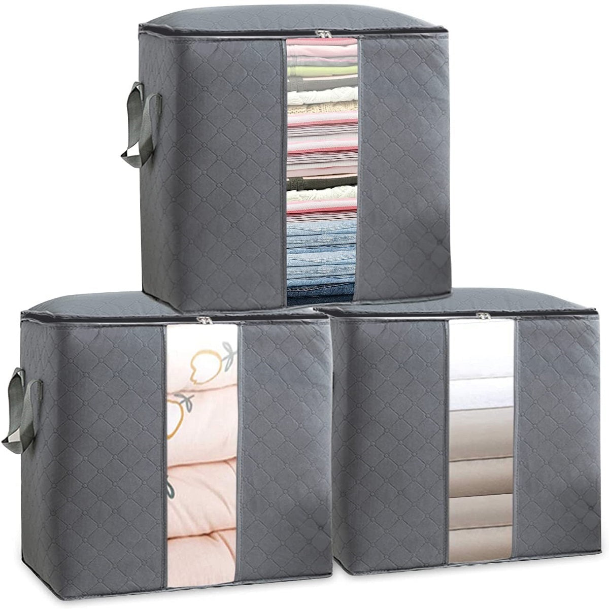 Pack of 3-Improved Quality LARGE Storage Bags
