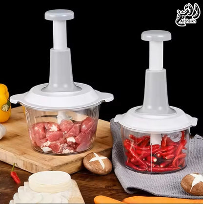 9-in-1 Vegetable push Chopper