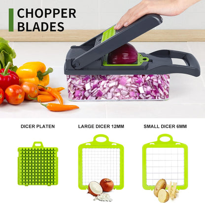 16-in-1 Multifunctional Vegetable Cutter & Slicer |