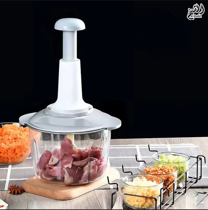 9-in-1 Vegetable push Chopper