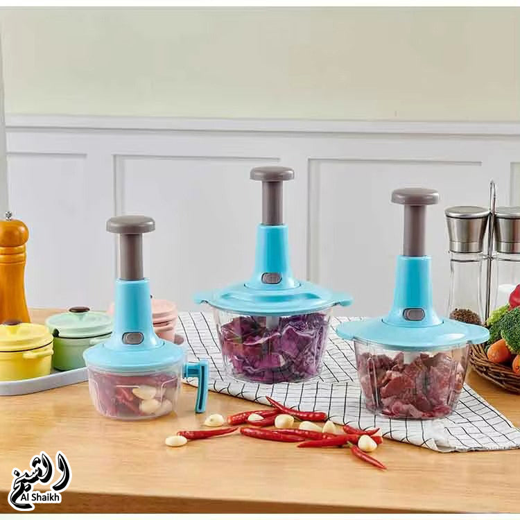 9-in-1 Vegetable push Chopper