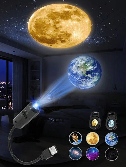 Galaxy Star Projector Night Light