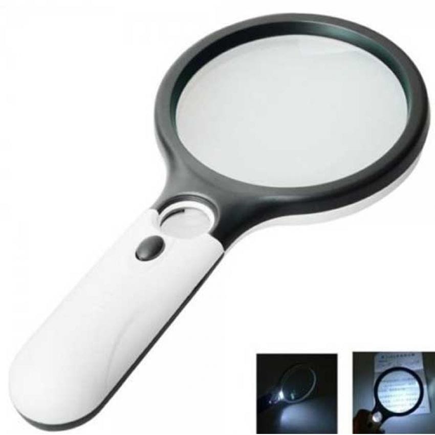 LED Magnifying Glass with Built-in Light – Reading, Inspection & Repair Lens 🔍
