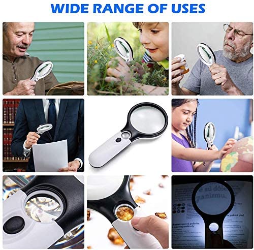 LED Magnifying Glass with Built-in Light – Reading, Inspection & Repair Lens 🔍