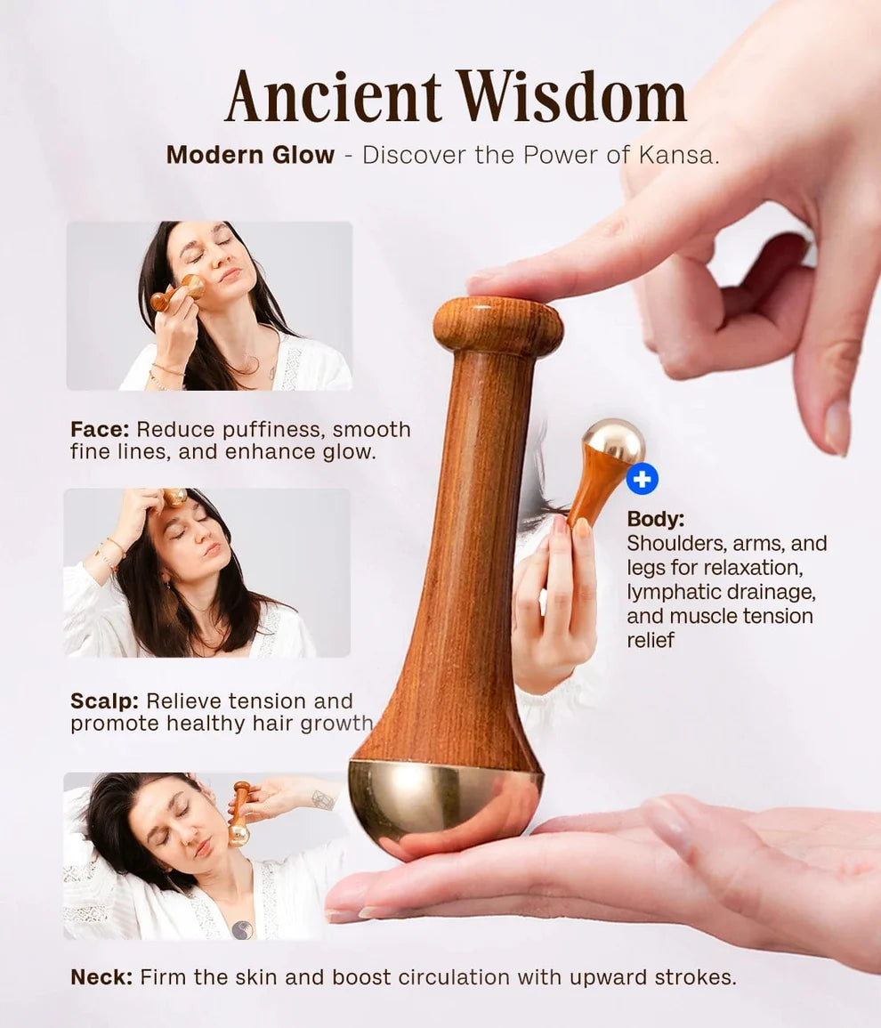 Ayurvedic Kansa Wand – Traditional Wellness Tool, Crafted in Chiniot