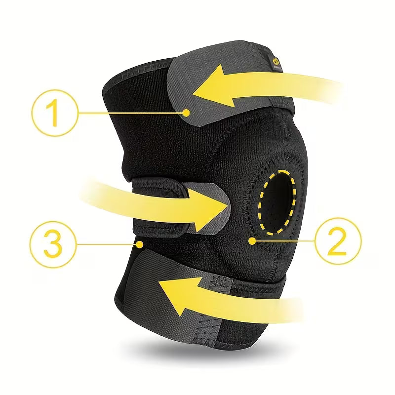 Knee Support Brace with Comfortable Compression Fit ( pair )
