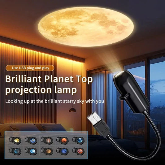 Galaxy Projector Night Light